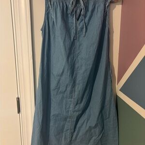 Blue Sleeveless Dress